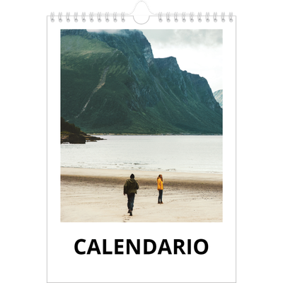 Calendario personalizado A4 — White space [portada]
