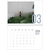 Calendario personalizado doble A4 — Meses numerados [Marzo]