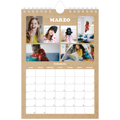 Calendario personalizado A5 — Editorial de este año [Marzo]