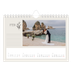 Calendario personalizado A5 — Iniciales en flor [Febrero]