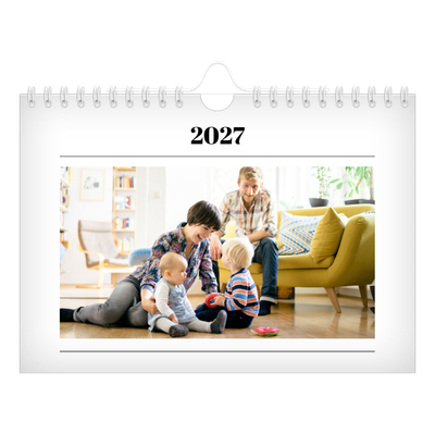 Calendario personalizado A5 — Recién salido del horno [portada]