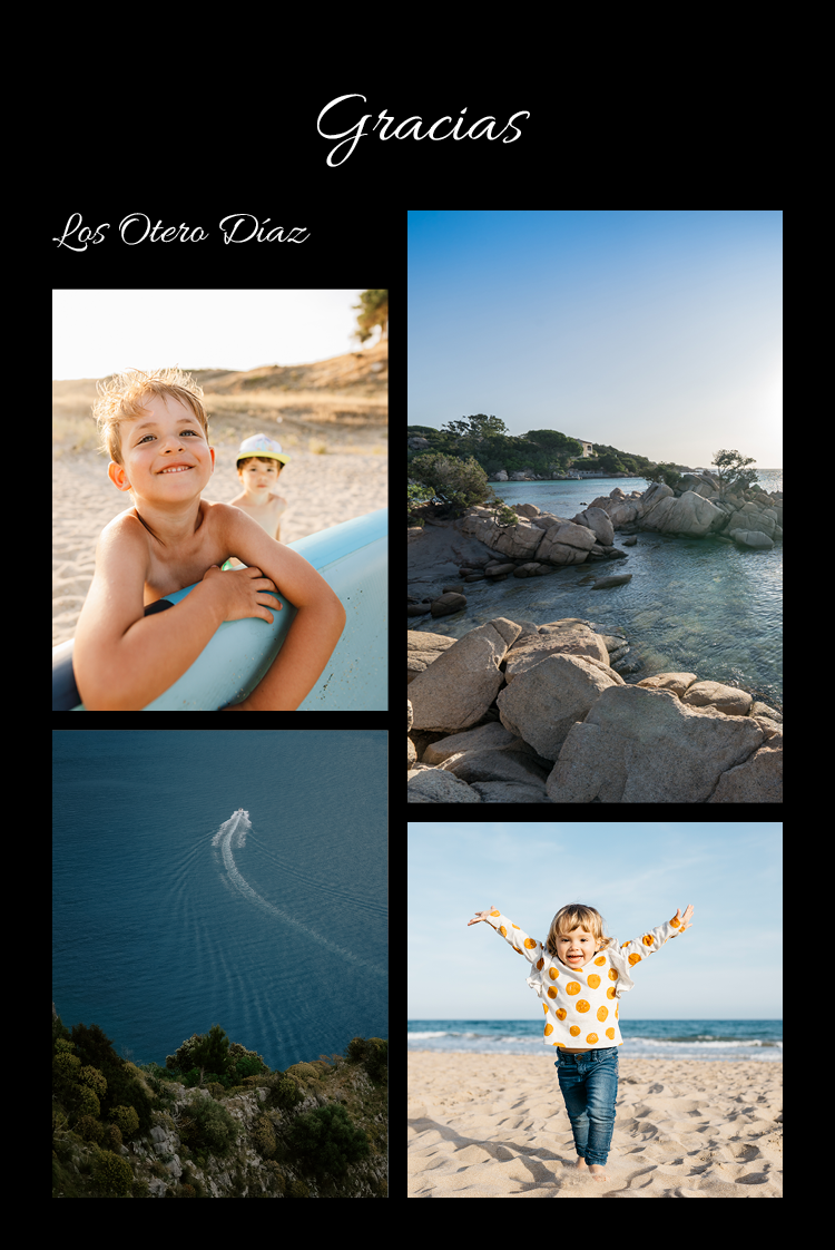 Tarjetas de agradecimiento — De todos nosotros