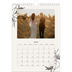 Calendario personalizado A4 — Tinta y hiedra [Abril]
