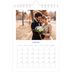 Calendario personalizado A5 — Clásico cobalto [Febrero]