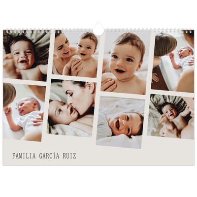 Calendario A3 horizontal — Recuerdos en movimiento [portada]