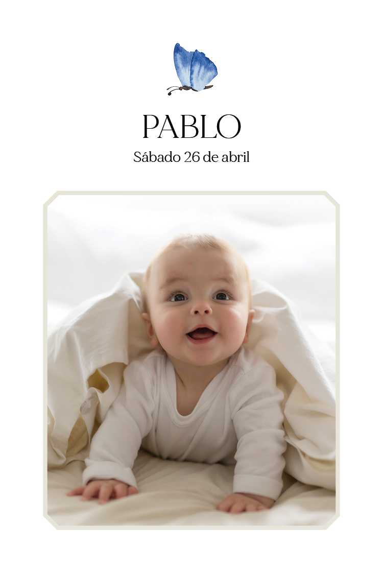 Invitaciones — Mariposas pequeñas