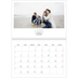 Calendario personalizado doble A4 — Tipografía mixta [Abril]