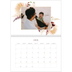 Calendario personalizado doble A4 — Boho [Abril]
