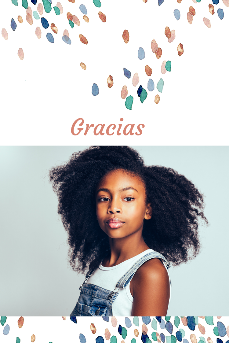 Tarjetas de agradecimiento — Manchas de acuarela