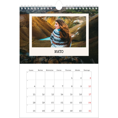 Calendario personalizado A4 — La edición de retratos [portada]