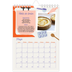 Calendario personalizado A5 — Año en recetas [portada]