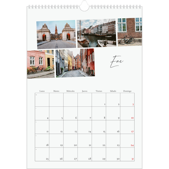 Calendario personalizado A3 — Descanso de la ciudad