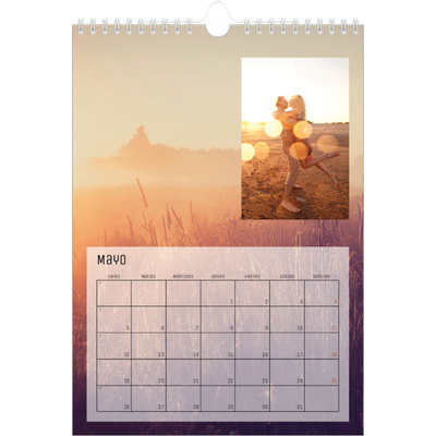 Calendario personalizado A4 — De vuelta a la naturaleza [portada]