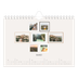 Calendario personalizado A5 — Galería de fotos de pared [portada]