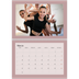 Calendario personalizado doble A4 — Neo Scandi [Marzo]