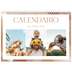 Calendario personalizado doble A4 — Efecto pincel [portada]