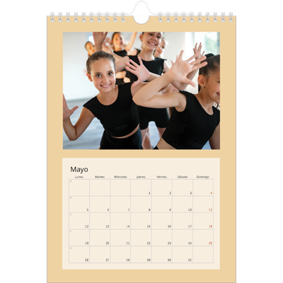 Calendario personalizado A4 — Neo Scandi [portada]
