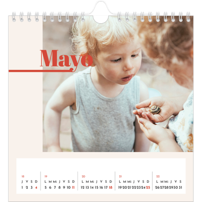 Calendarios Cuadrados — Nostalgia de los 90 [portada]