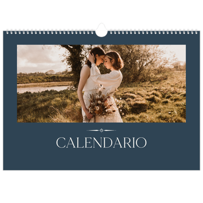 Calendario A3 horizontal — Pizarra y caligrafía [portada]