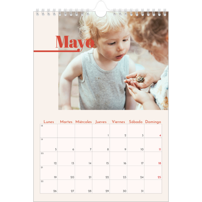 Calendario personalizado A4 — Nostalgia de los 90 [portada]