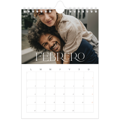 Calendario personalizado A5 — Más grandioso que la vida [Febrero]