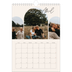 Calendario personalizado A4 — Arco de recuerdos [Abril]