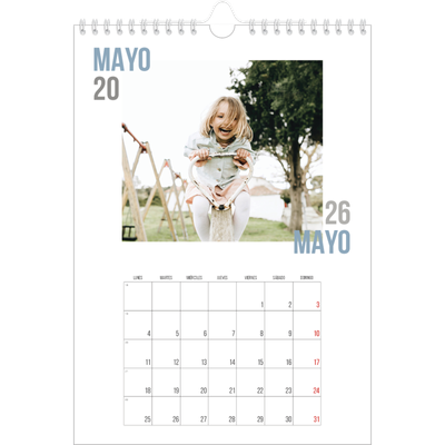 Calendario personalizado A4 — Tipo de pareja [portada]