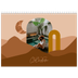 Calendario personalizado doble A4 — Montañas neutrales [portada]