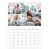 Calendario personalizado A4 — Guión sencillo [Marzo]