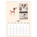 Calendarios A3 — Perros y garabatos [Marzo]