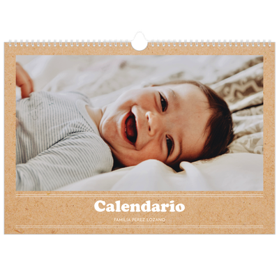 Calendario A3 horizontal — Editorial de este año [portada]