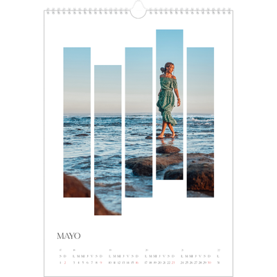 Calendarios A3 — Fragmentos de viaje [Mayo]