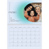Calendario personalizado doble A4 — Degradado astrológico [Enero]