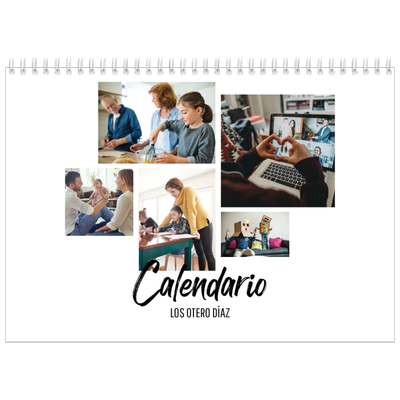 Calendario personalizado doble A4 — Este(a) soy yo [portada]