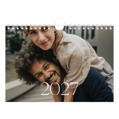 Calendario personalizado A5 — Más grandioso que la vida [portada]