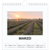 Calendarios Cuadrados — Foto simple [Marzo]