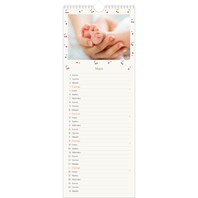 Calendario de cocina  — Pequeñas cerezas [portada]