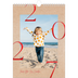 Calendario personalizado A4 — Toques de rojo [portada]