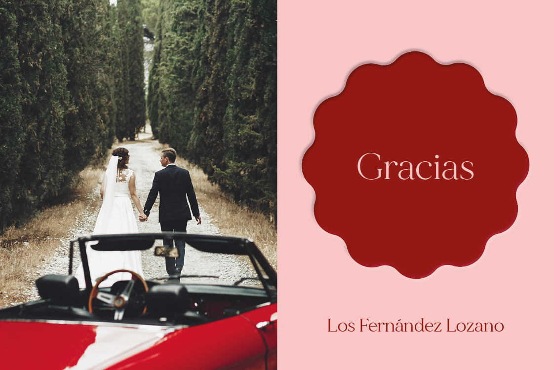 Tarjetas de agradecimiento — Votos vibrantes