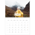Calendario personalizado doble A4 — Calendario clásico [Enero]