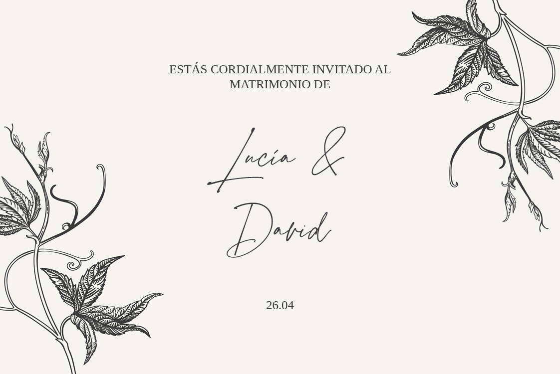 Invitaciones — Tinta y hiedra