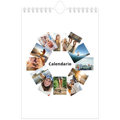 Calendario personalizado A5 — Estructura [portada]