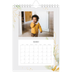 Calendario personalizado A5 — Salpicado floral [portada]