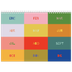 Calendario personalizado doble A4 — Divertido y colorido [portada]