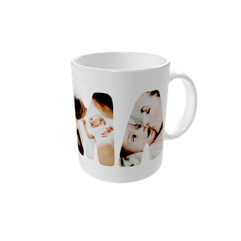 Tazas personalizadas — Montaje de mamá