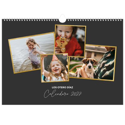 Calendario A3 horizontal — Tantos recuerdos [portada]