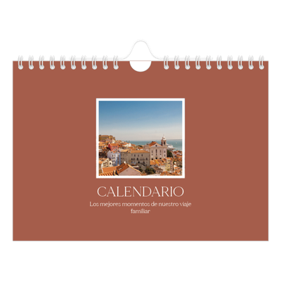 Calendario personalizado A5 — Colores clásicos [portada]