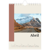 Calendario personalizado A5 — Lugares del mundo [Abril]