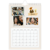 Calendario personalizado A5 — Scrapbook vintage [Marzo]