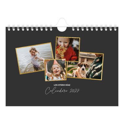 Calendario personalizado A5 — Tantos recuerdos [portada]